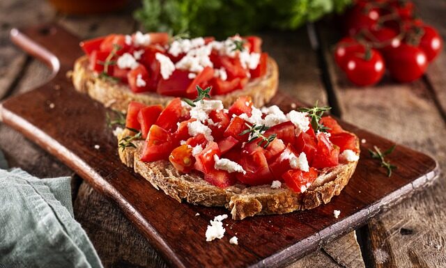 Jak się je bruschetta?